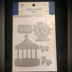 Love Nicole Carnival Embossing Die 5pc